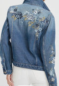 Embroidered Floral Denim Jacket